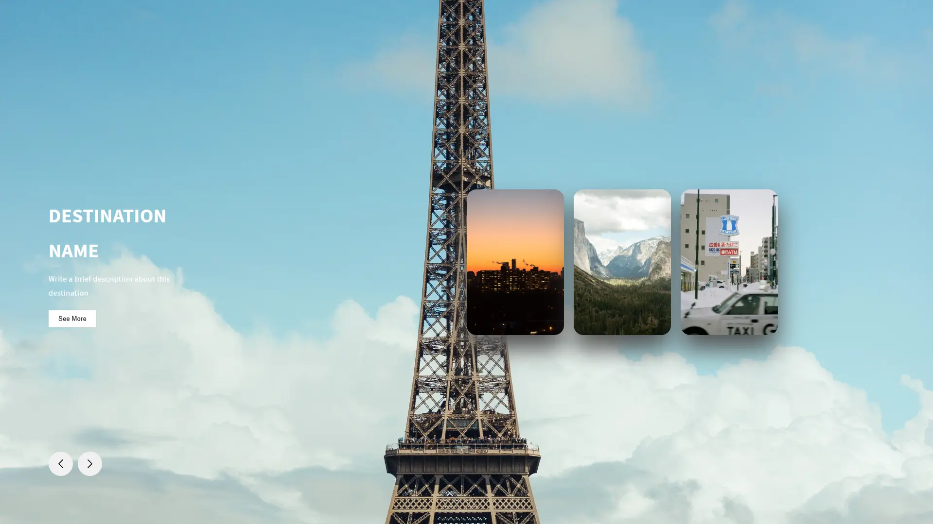 Shopify Image Slider Banner – Dynamic Travel Showcase