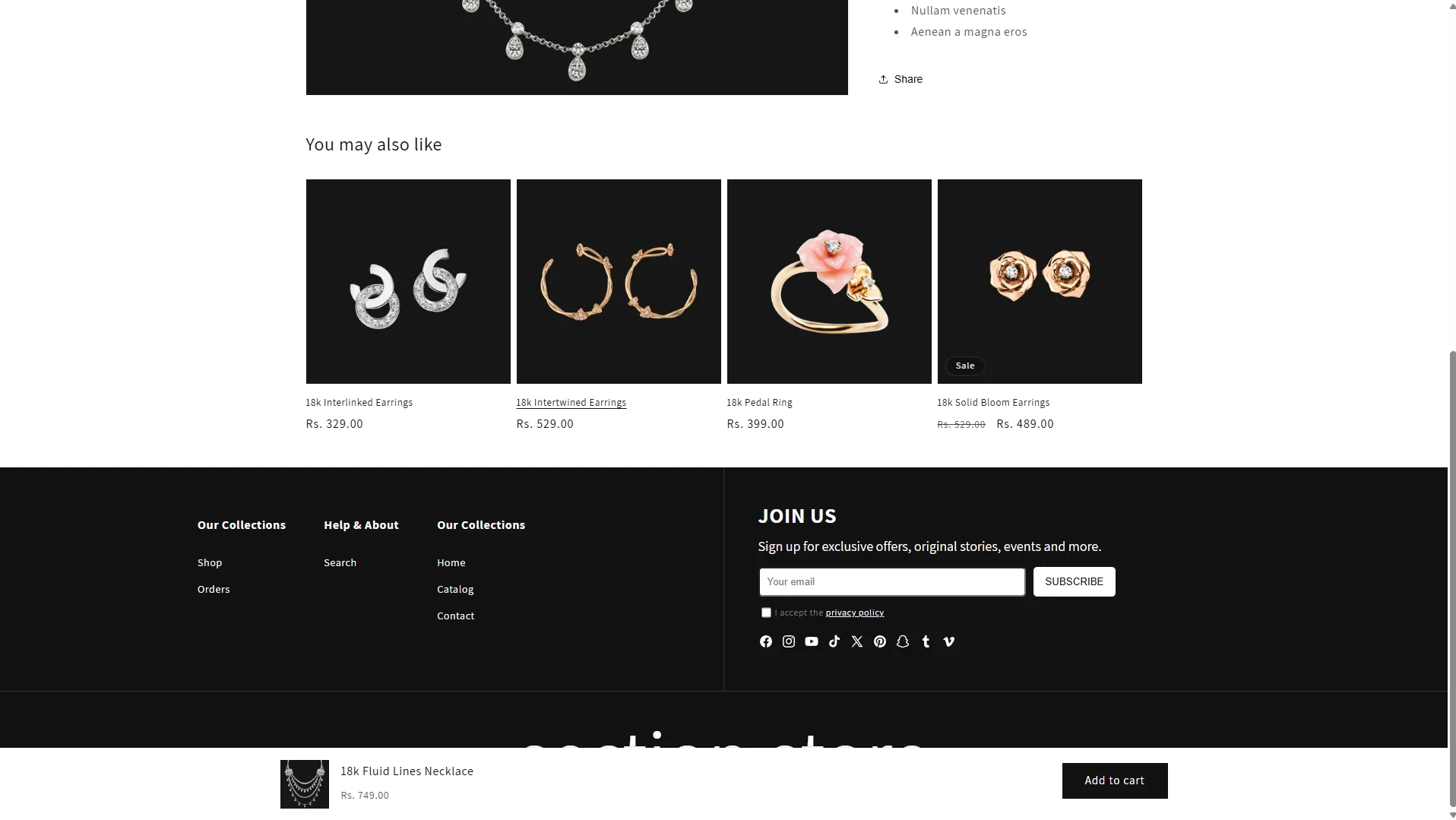 Shopify Sticky Add to Cart – Persistent Purchase Option